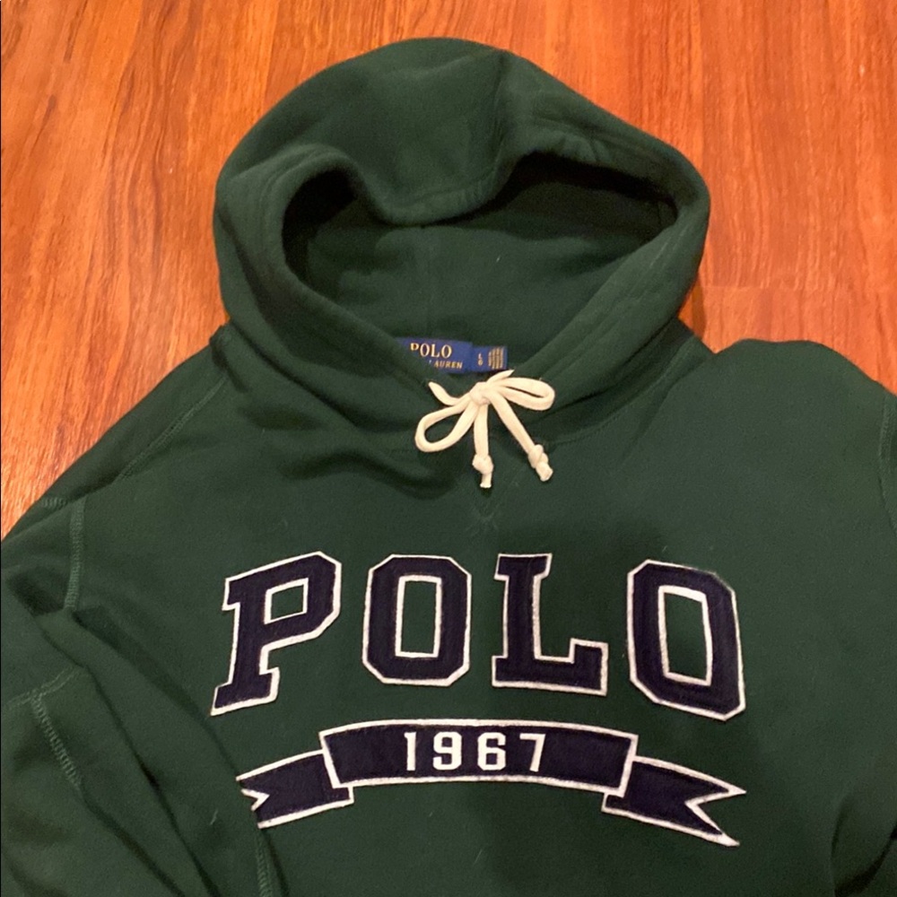 Polo by Ralph Lauren Green Hoodie Sweatshirt
